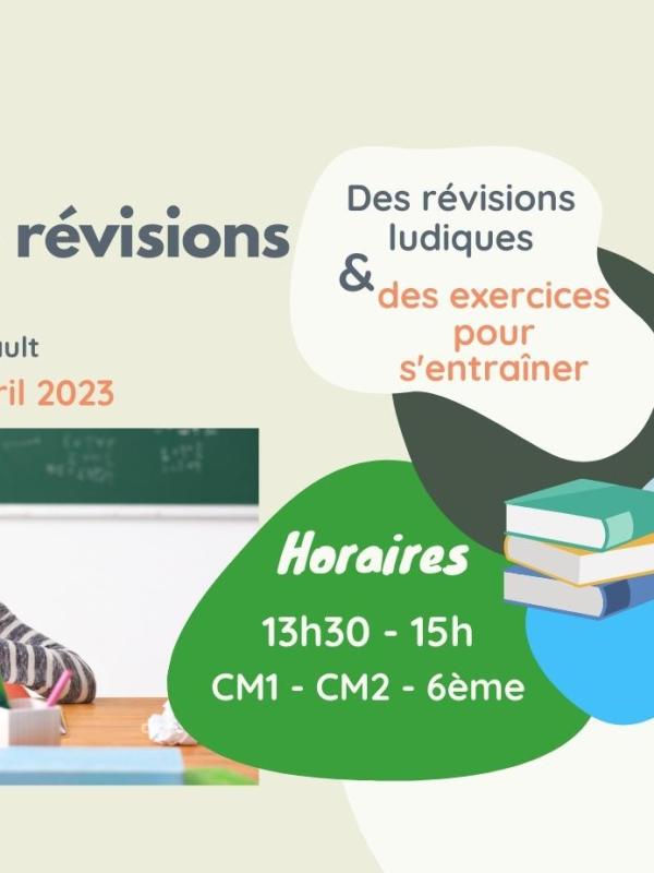 Stage de révisions – Printemps&nbsp;2023